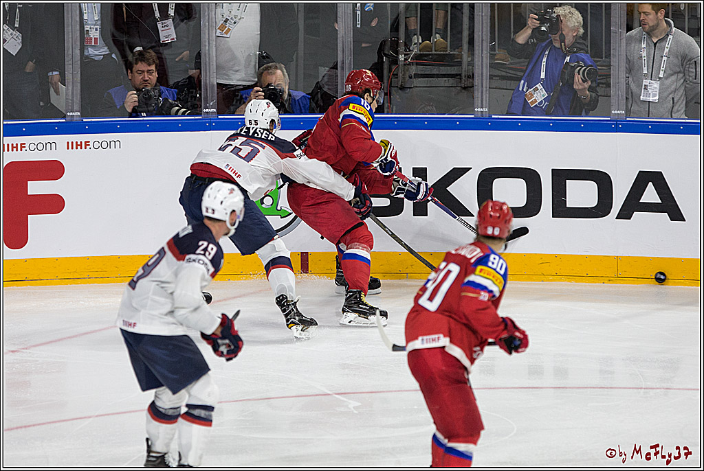 IIHF WM 2017, Russland - USA, 16.05.2017